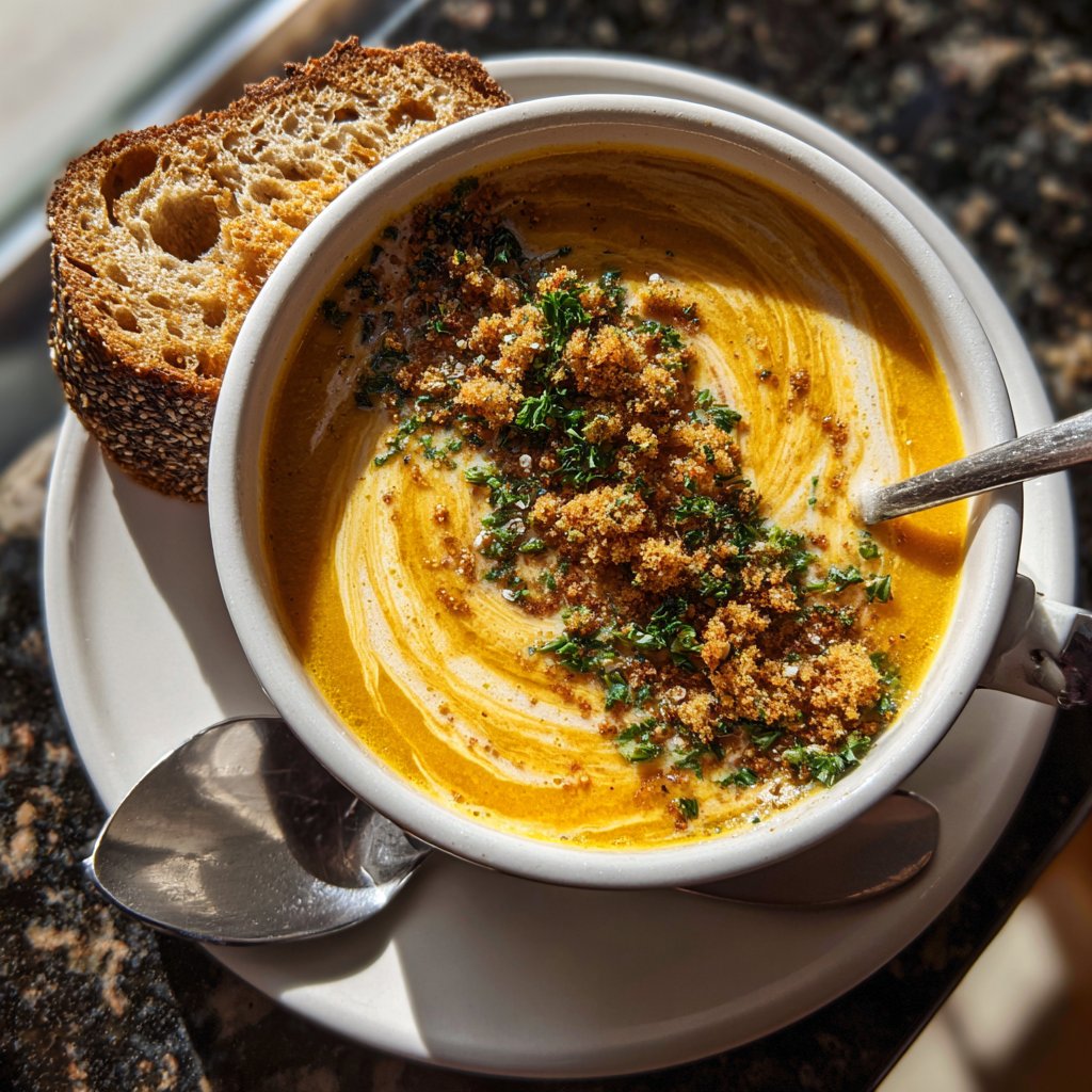 Blumenkohlsuppe mit Kokosmilch