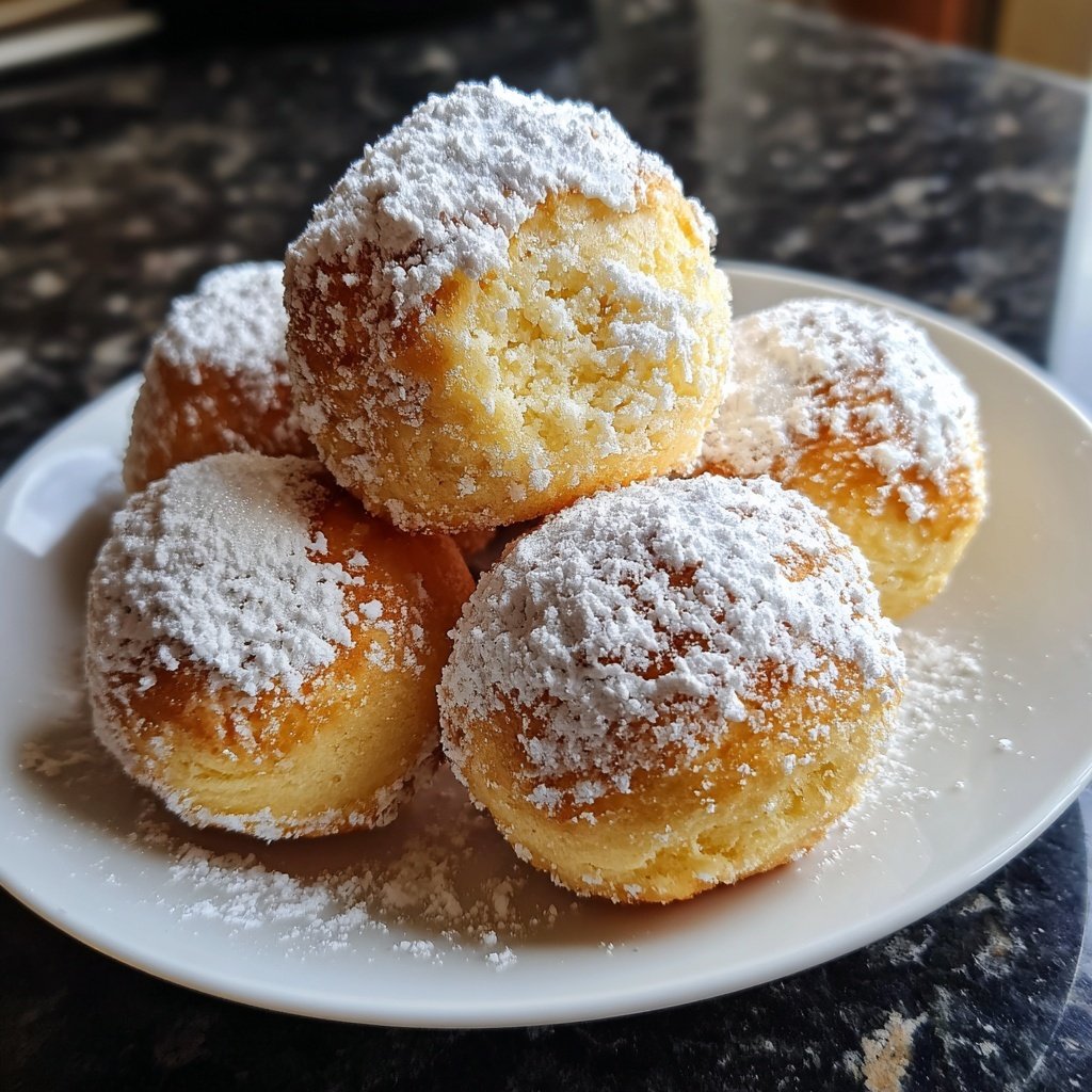 Quarkbällchen ohne Frittieren