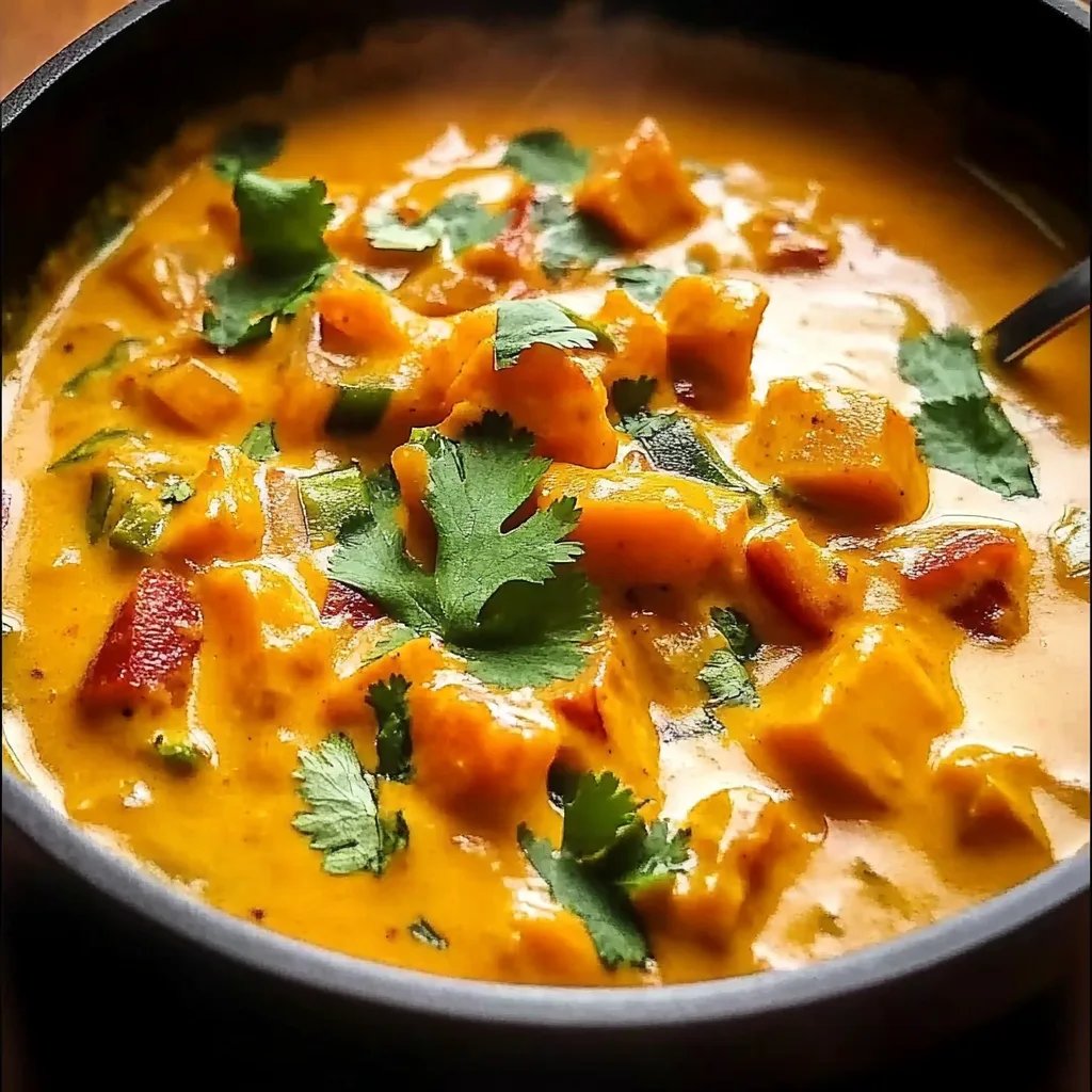 Kürbis-Curry mit Kokosmilch