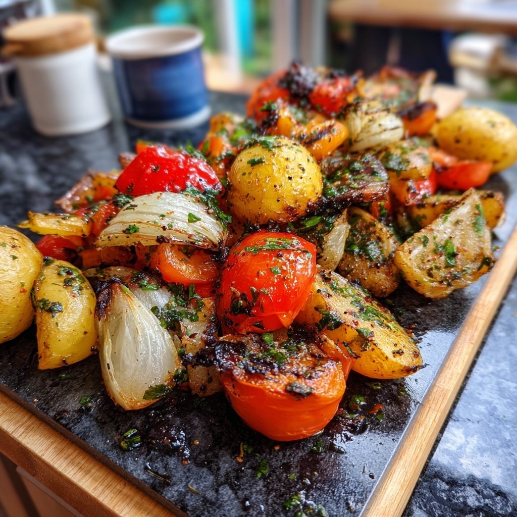 Gegrilltes Gemüse Mit Kräutern