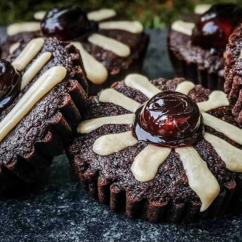 Schwarzwälder-Kirsch-Plätzchen