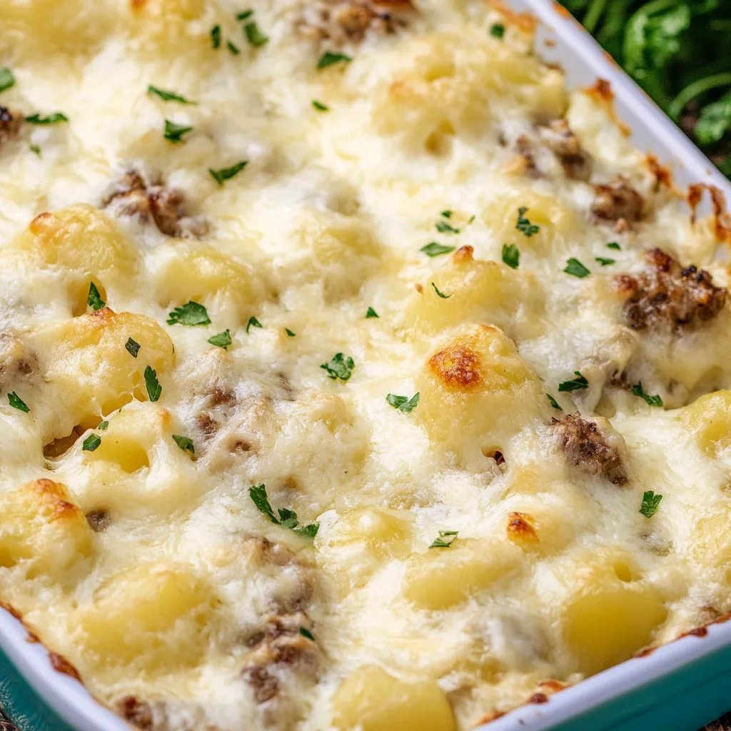 Rosenkohl Kartoffel Auflauf