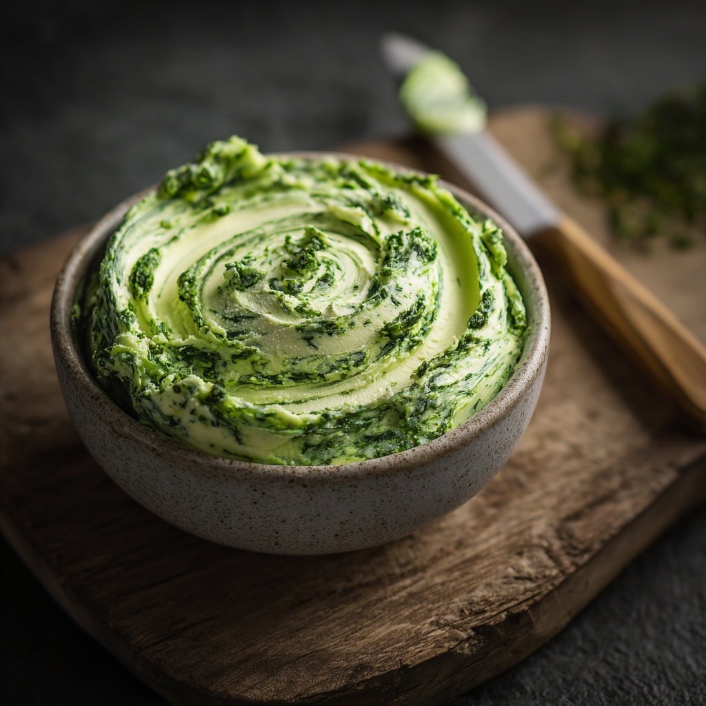 Kräuterbutter Mit Basilikum