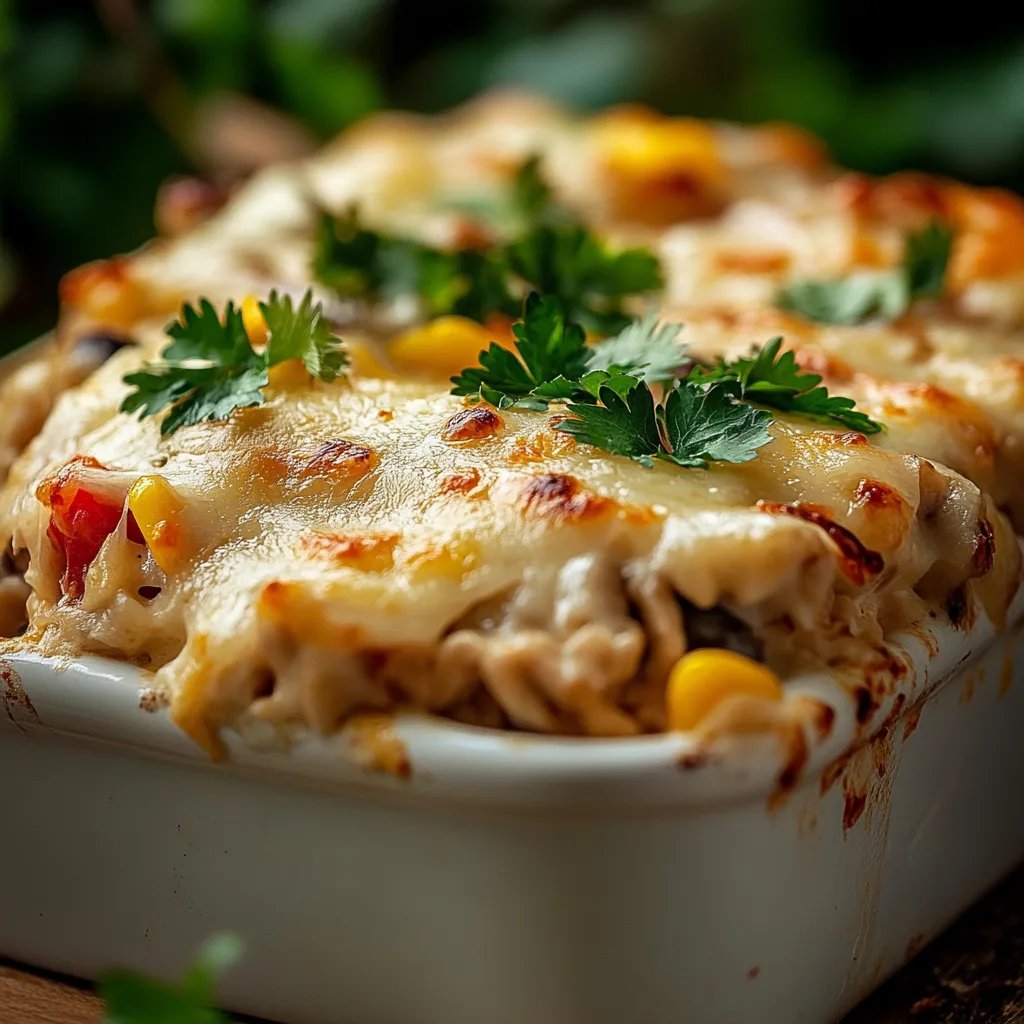 Hähnchen-Reis-Auflauf