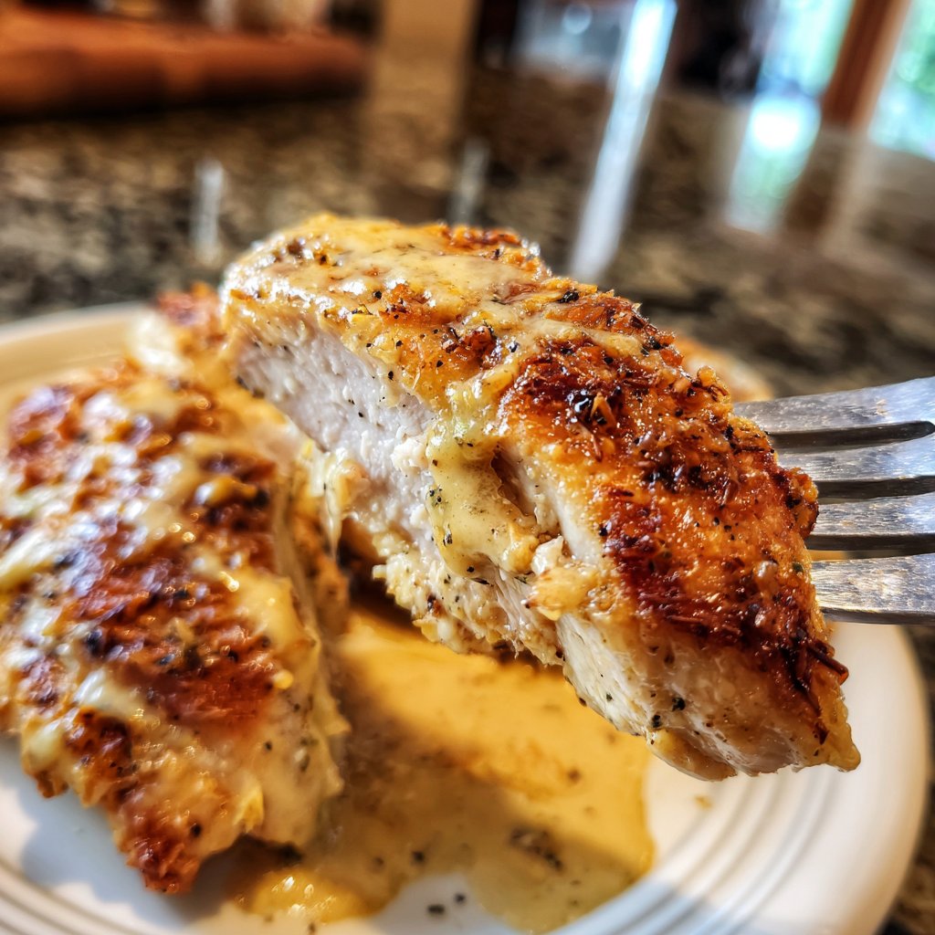 Hähnchenbrust mit Parmesan