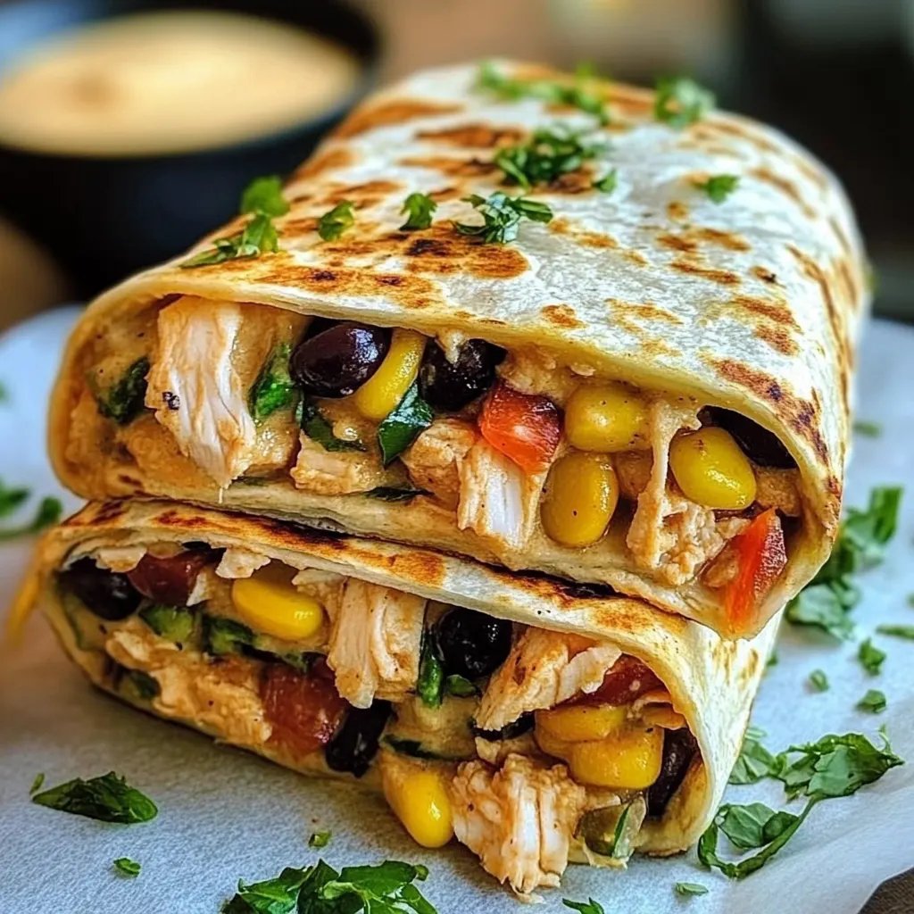 Southwest Hähnchen Wrap