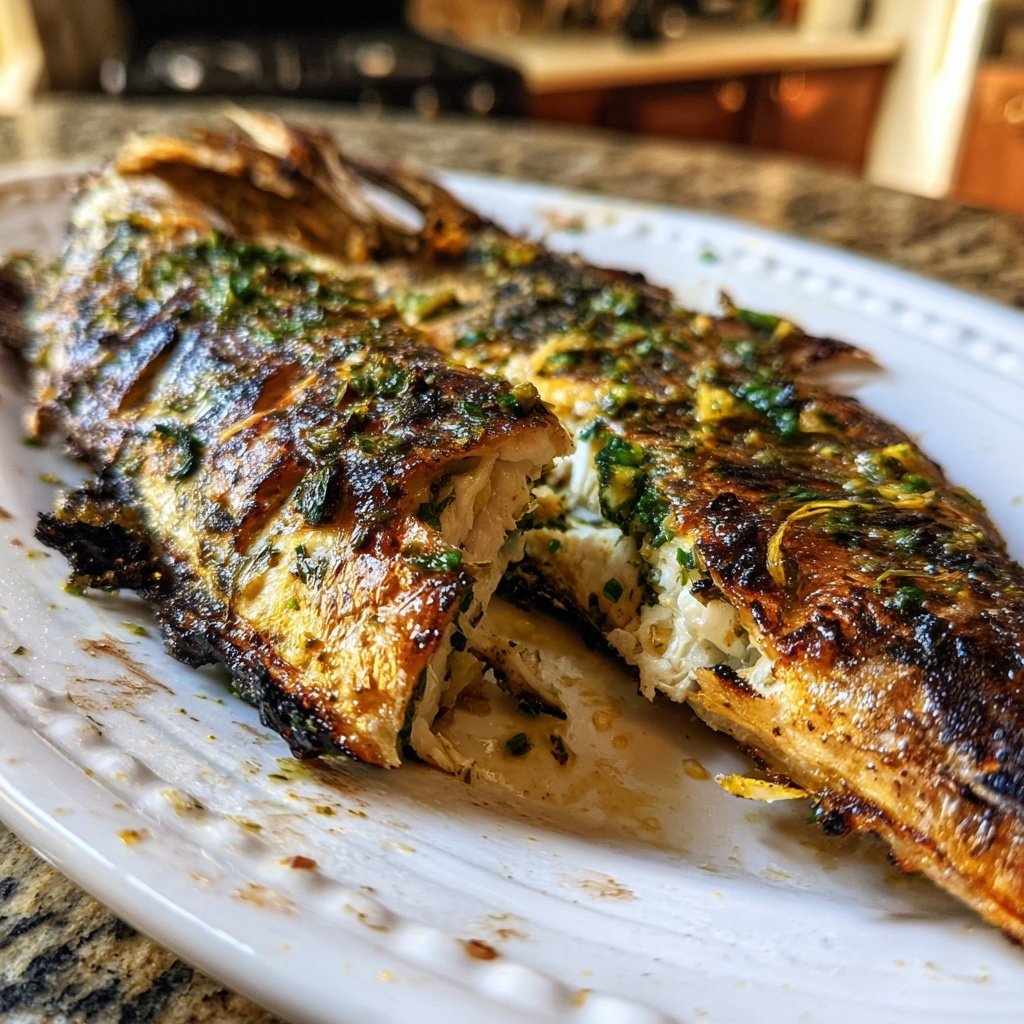 Gesund & Leicht Zitronen-Gegrillter Fisch