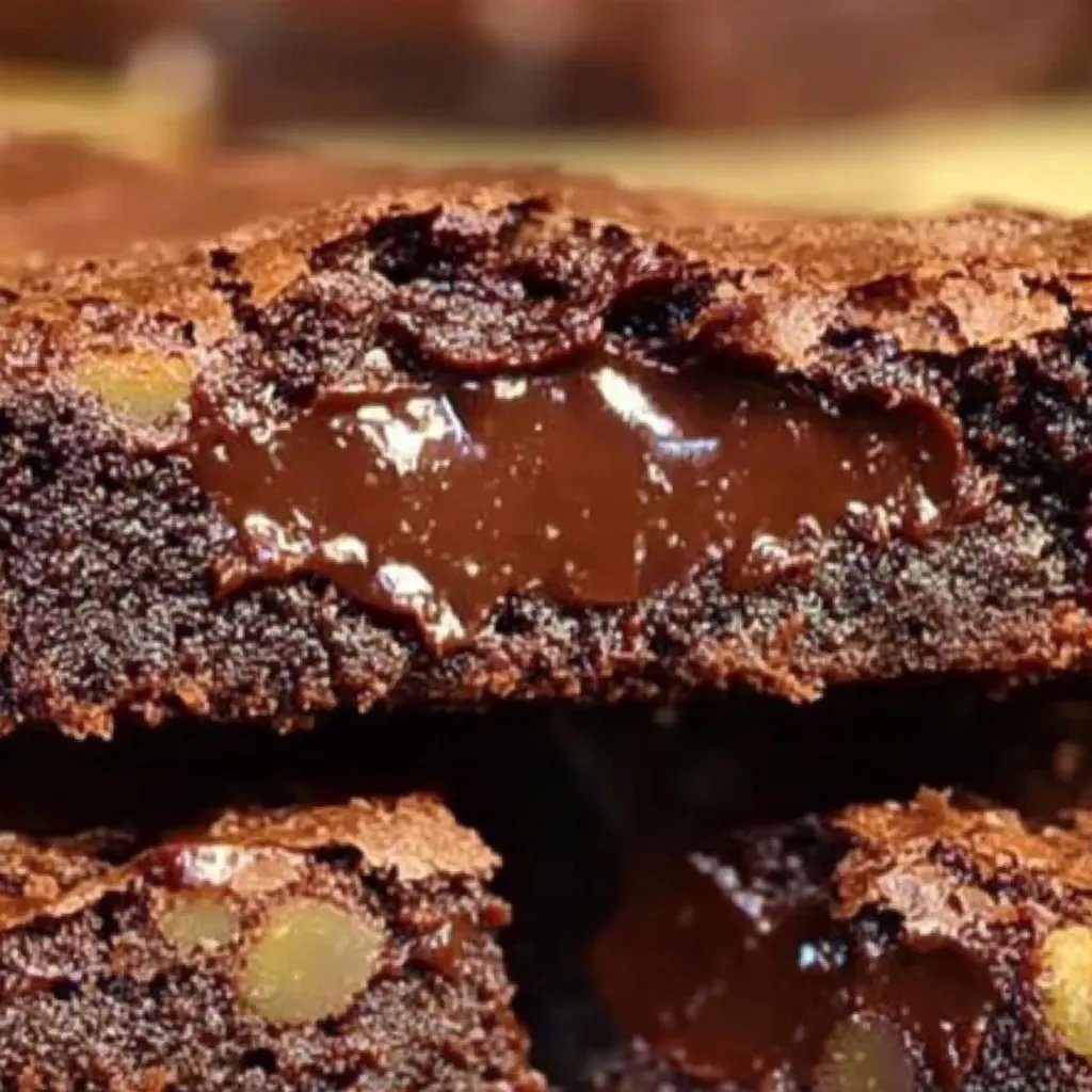 Zähe Schokoladenkekse mit brauner Butter