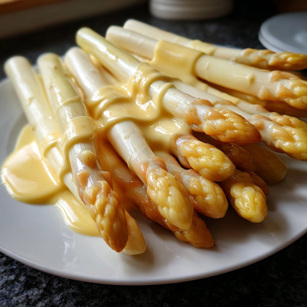 Spargel mit Sauce Hollandaise