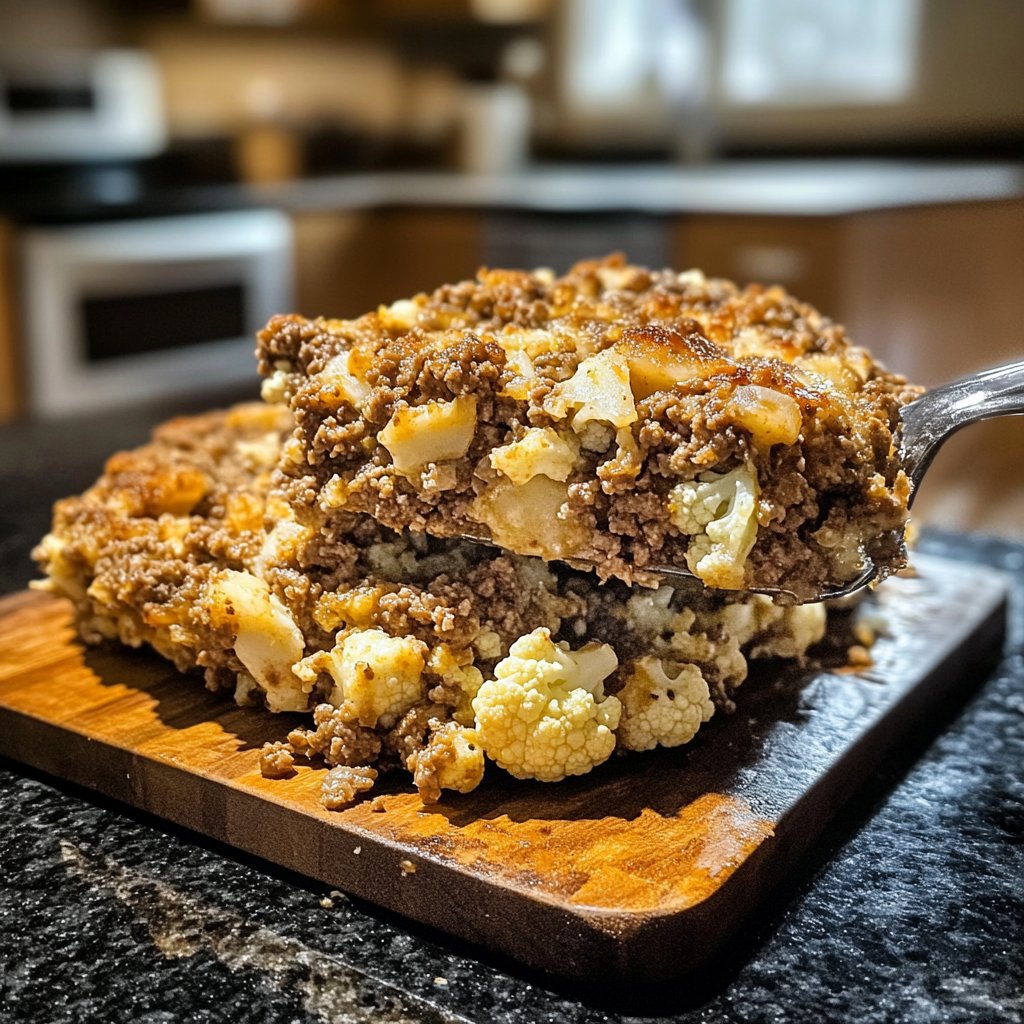Hackfleisch Blumenkohl Pfanne