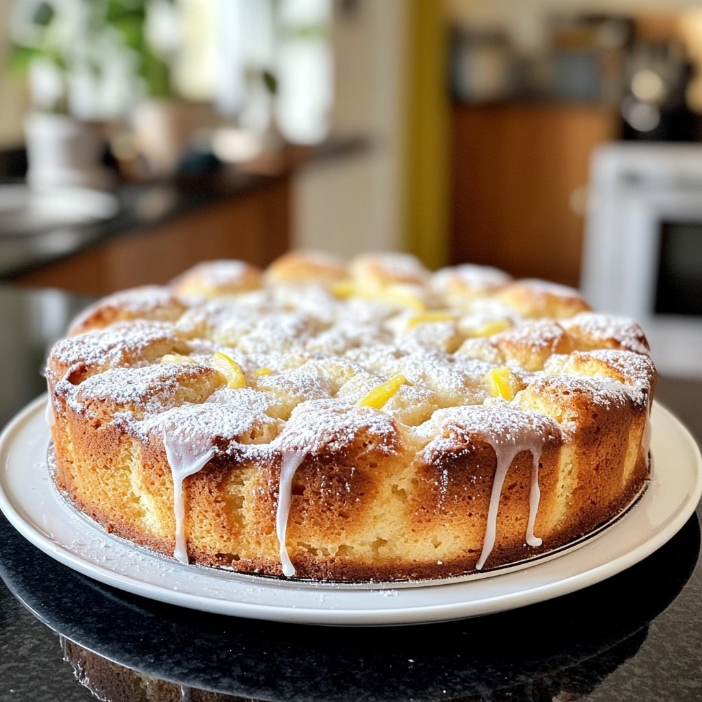 Zitronenkuchen Low Carb