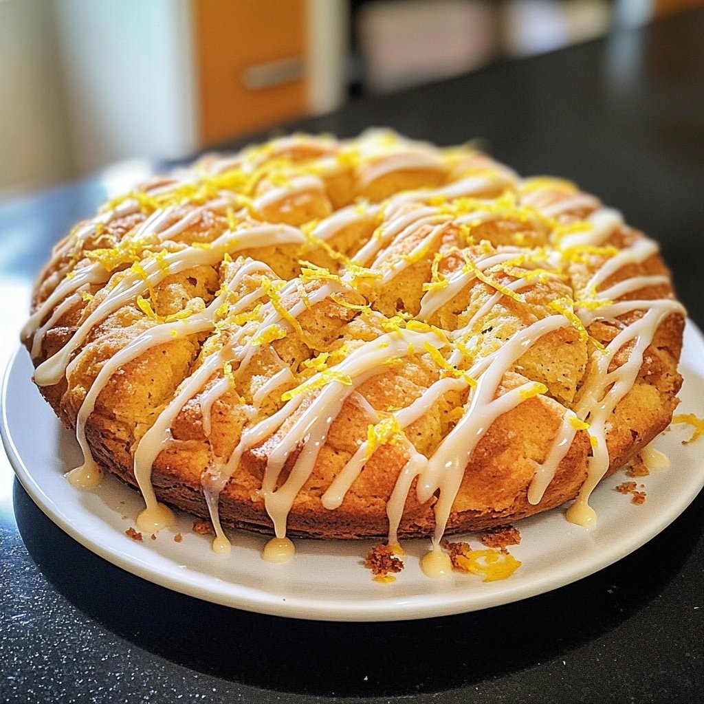 Zitronenkuchen ohne Backpulver